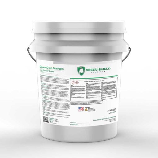 GreenCoat OnePass Acrylic Coating - 5 Gallon Pail