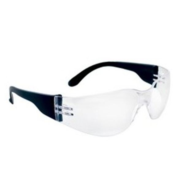 SAS Safety 5340 NSX Safety Glasses, Black Temple/Clear Lens