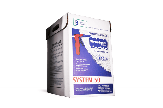 RHH Closed Cell Disposable Foam Kit - System 50 - 600BF - 1.75 PCF