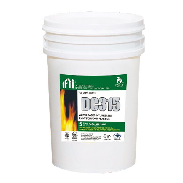 DC-315 Thermal & Ignition Barrier (5 Gal) - Dark Gray