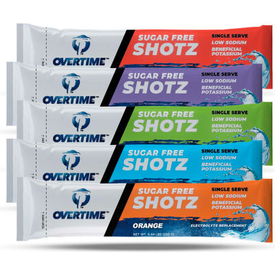 OVERTIME Hydration Packs (400 shotz/Case)