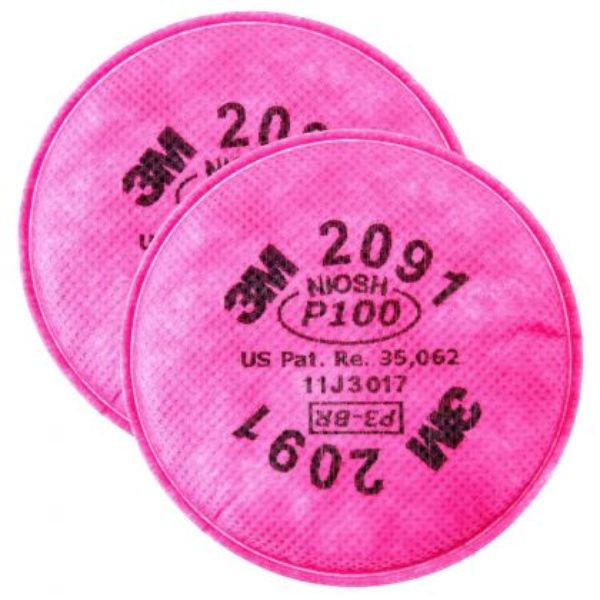 3M 2091 Particulate Filter P100 (2/Pack)