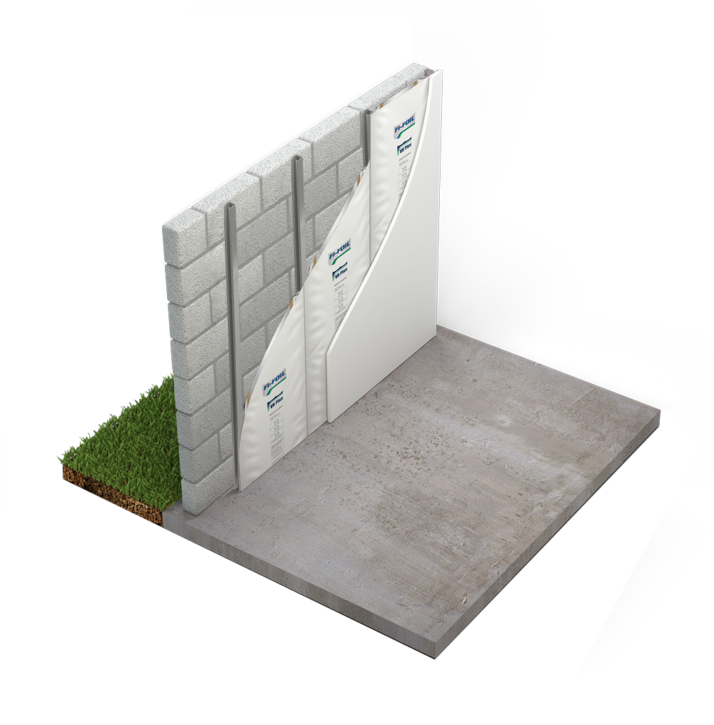 FiFoil Reflective Multi-Layer Masonry Wall Insulation - 16"